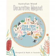 Wooden Magnet | G'day From Australia!